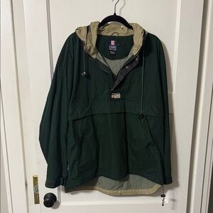 Vintage Chaps Ralph Lauren Dark Green Windbreaker